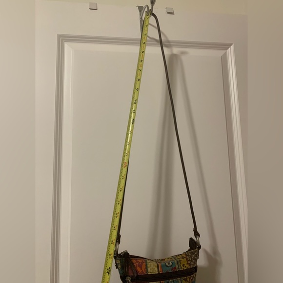 Fossil Pattern Print Crossbody - Picture 6 of 9